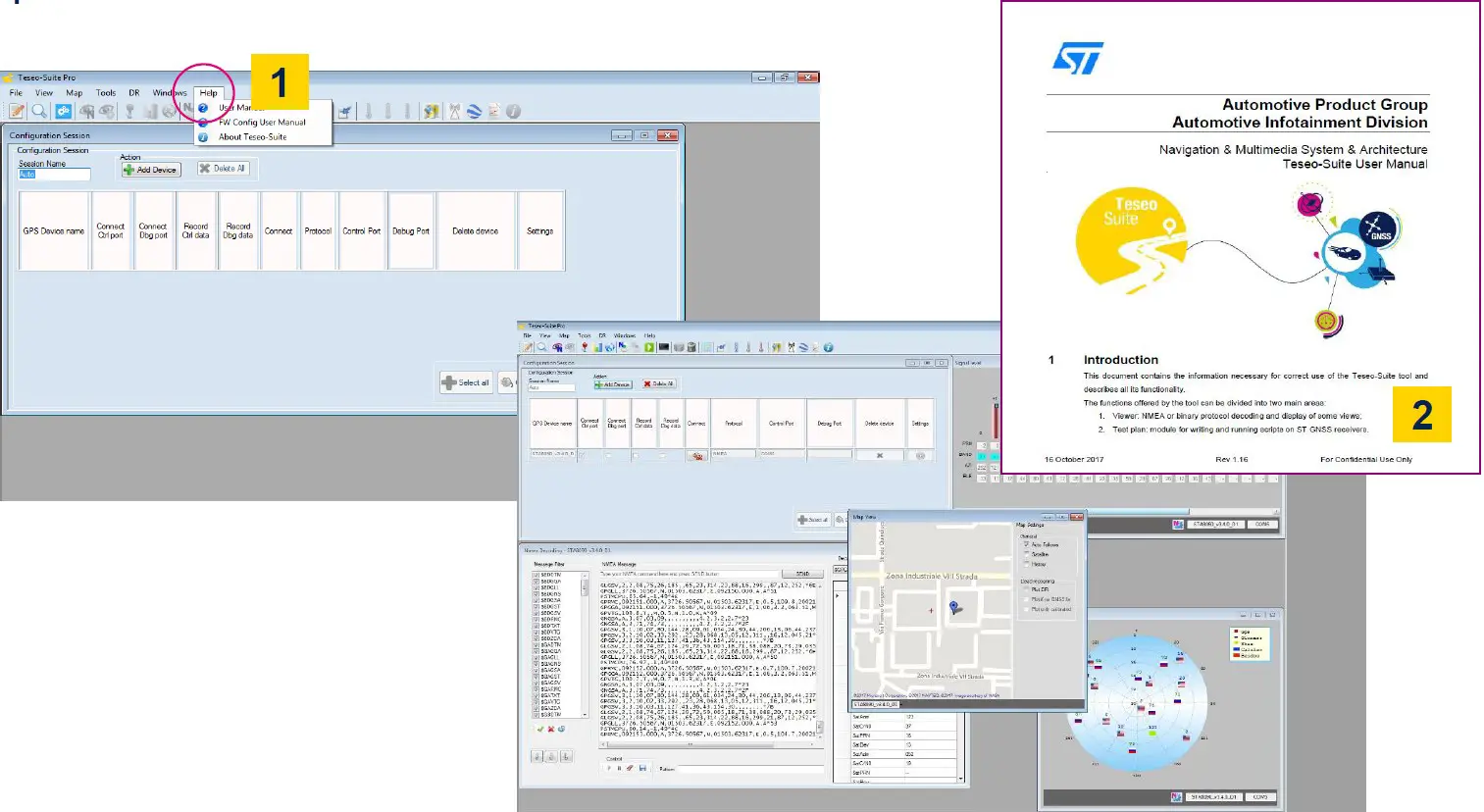 Teseo Suite - extra features