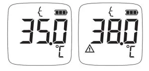 FORA IR42 Infrared Forehead Thermometer Instruction - MEASURING