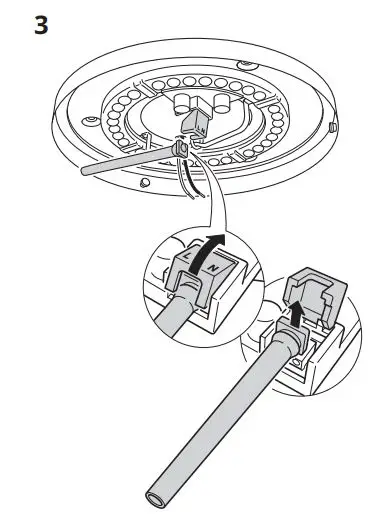 IKEA NAVLINGE 29cm LED Ceiling Lamp fig4