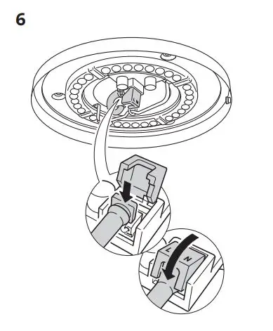 IKEA NAVLINGE 29cm LED Ceiling Lamp fig7
