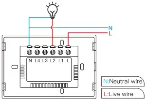 tuya WS EU CW WiFi RF Dimmer Switch - FIGURE 1