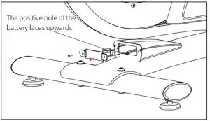 YESOUL YS003 Smart Cycling Bike - Battery