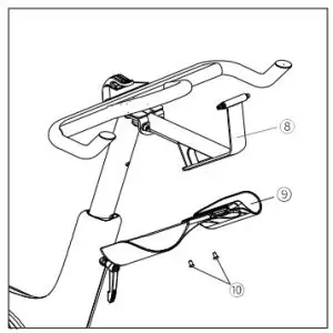 YESOUL YS003 Smart Cycling Bike - Bottle Holder1