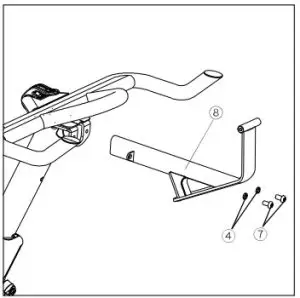 YESOUL YS003 Smart Cycling Bike - Handle 2