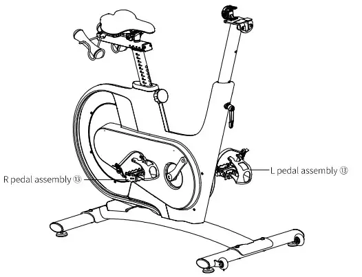 YESOUL YS003 Smart Cycling Bike - Height 2