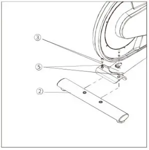 YESOUL YS003 Smart Cycling Bike - Pipes 1