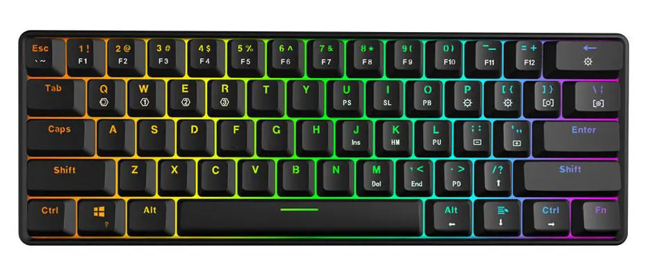 Dongguan Jizhi Electronic Technology GK68S USB+ Bluetooth 2 Mode Keyboard