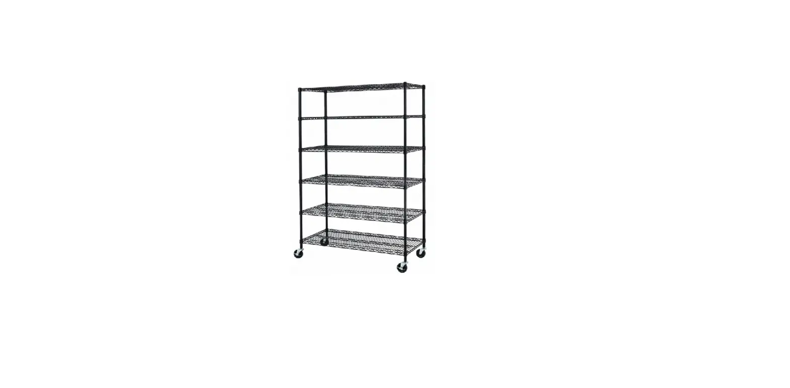Cl Store 6 Tier Wire Shelving Rack User Manual