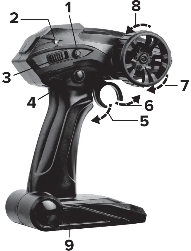 Rebel ZAB0116 Remote Control Toys Car - FIG1