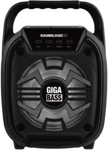 SOUNDLOGIC 10KLS-6/1863 Giga Bass Portable Speaker with LED Lights