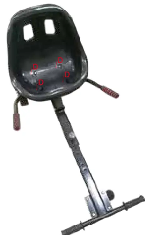 RCB Go Karts for Hoverboard Hover Kart for Self Balancing Scooter - frame2