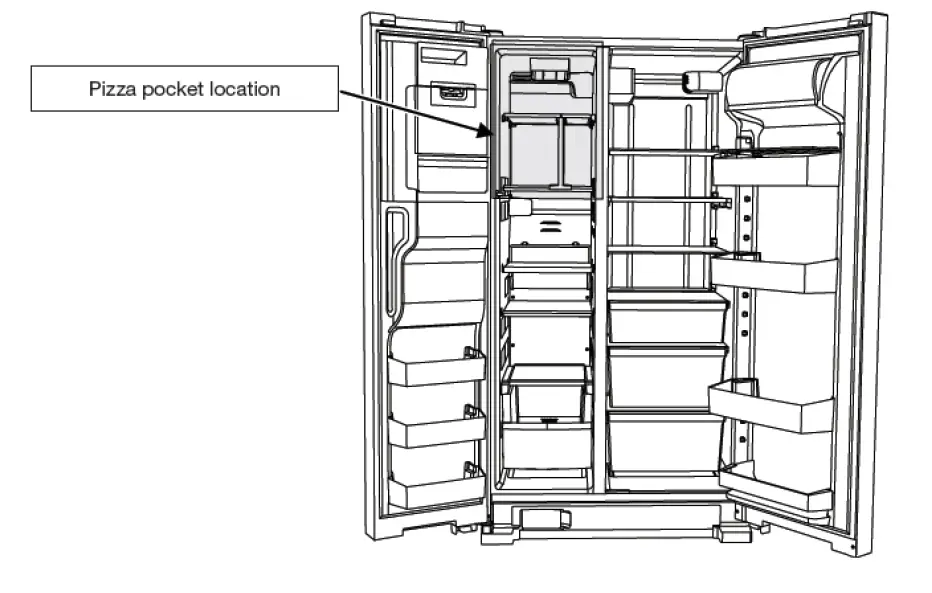 MAYTAG MSD2756GEW 27 cu. ft. Side by Side Refrigerator-6