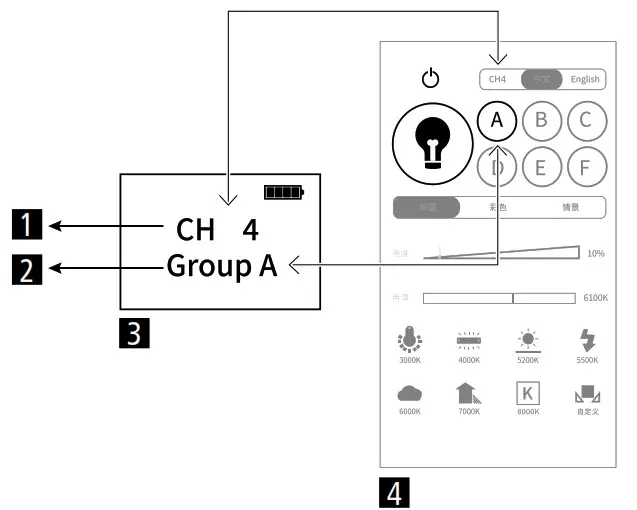 weeylite ninja 200 Professional Continuous LED Light- Weeylite App 2