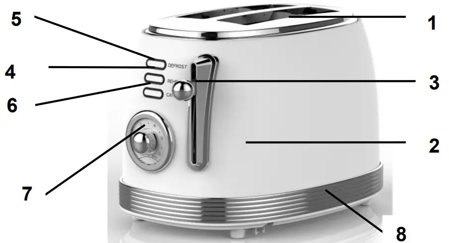 MORRIS R20814TSC Toaster - TOASTER