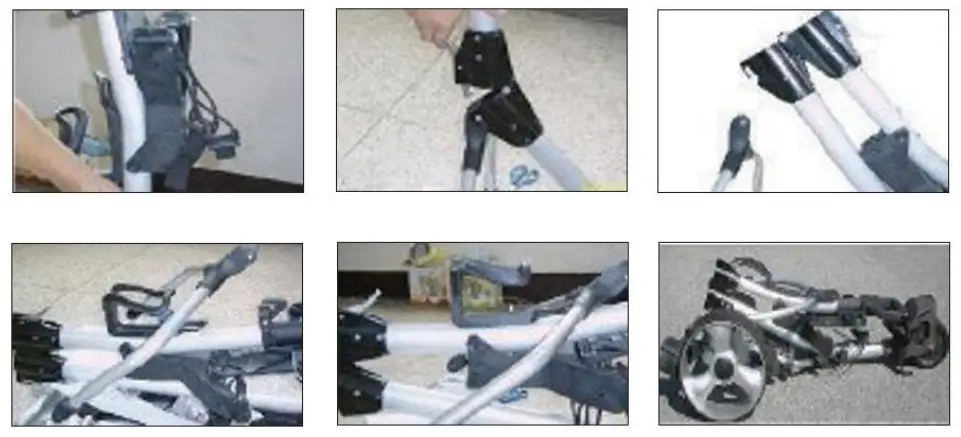 Oypla 3045 Electric Powered Golf Trolley - To Fold