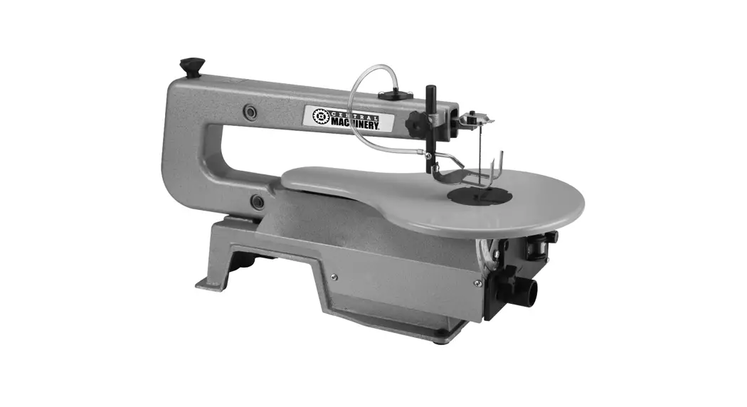 Central Machiner 16 Inch Vriable Speed Scroll Saw Owner's Manual Central Machiner 16 Inch Vriable Speed Scroll Saw Owner's Manual