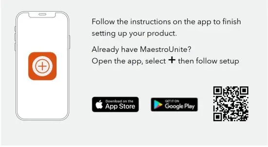 FIG 8 Download MaestroUnite App