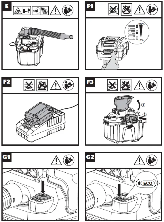 WORX WX031L WX031L.X Dry Vacuum Cleaner FIG 4