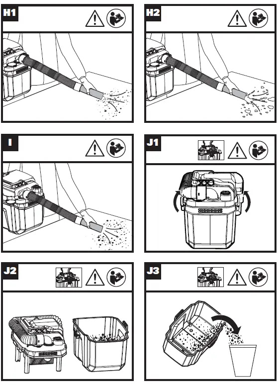 WORX WX031L WX031L.X Dry Vacuum Cleaner FIG 5