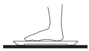 bodisure BBC100-BK- WH Smart Body Composition Scale - Step 2