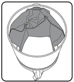 OZito VWD 1235PTO Wet and Dry Vacuum with Power Take Off 1250W 20L - A dust bag is suitable for dry