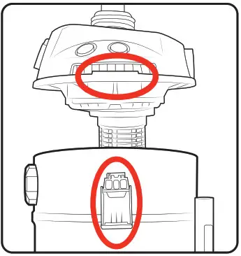 OZito VWD 1235PTO Wet and Dry Vacuum with Power Take Off 1250W 20L - Attaching The Motor Unit