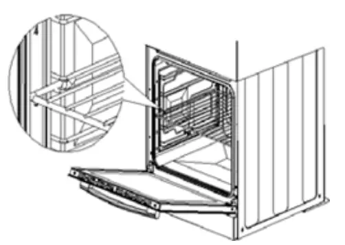 Euromaid EFS54FC SGB 54cm Freestanding Gas Cooker - FITTING OVEN