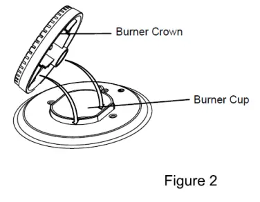 Euromaid EFS54FC SGB 54cm Freestanding Gas Cooker - Figure 2