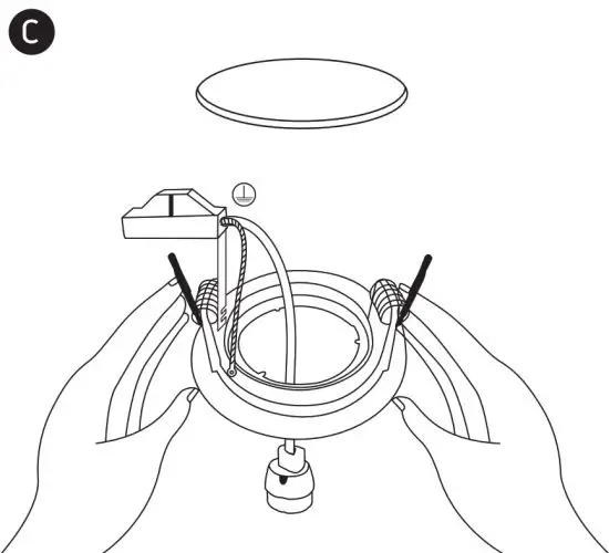 one LIGHT 10105ALG Outdoor Lamp - cutout c