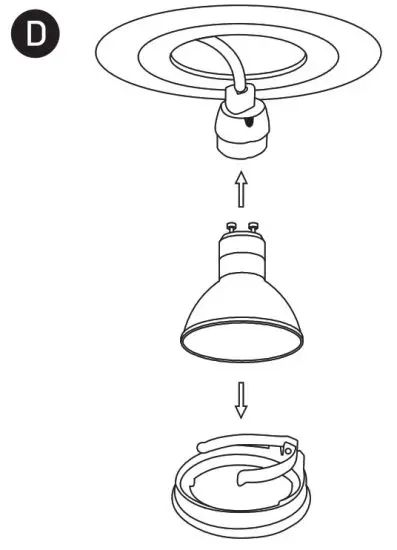 one LIGHT 10105ALG Outdoor Lamp - cutout d