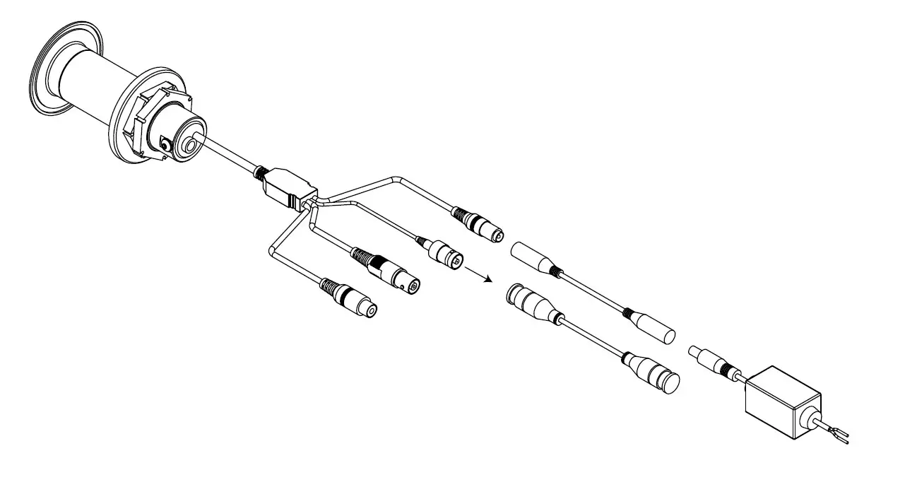 OceanLED 011803 Eyes HD Gen2 Ocean Camera - Connection Diagram