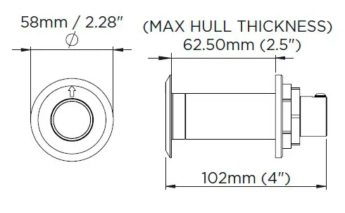 OceanLED 011803 Eyes HD Gen2 Ocean Camera - Preparing the Hull