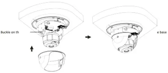 Zhejiang Uniview Technologies 0235C5YY Network Fixed Dome Camera - damaged