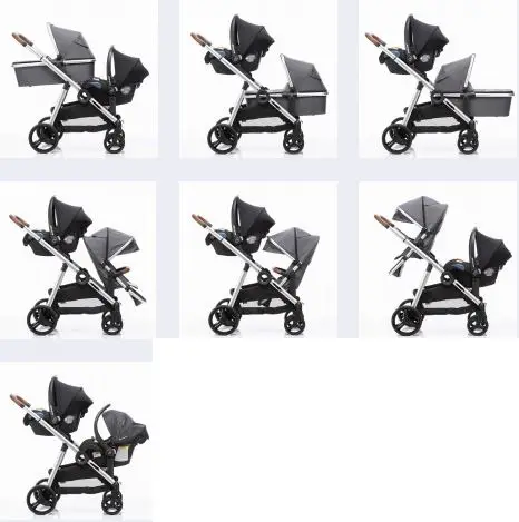 babybee DUO2 Double Two Seat Set - Car Capsules