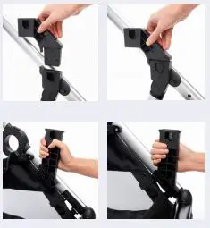 babybee DUO2 Double Two Seat Set - Double or Single mode Step 2