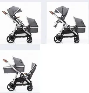 babybee DUO2 Double Two Seat Set - Seat and Bassinet