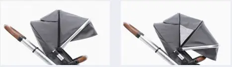 babybee DUO2 Double Two Seat Set - Seat canopy