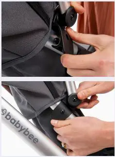 babybee DUO2 Double Two Seat Set - Setting up your seats Step 4