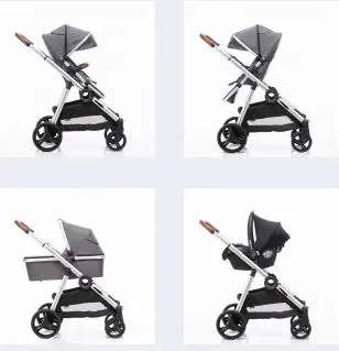 babybee DUO2 Double Two Seat Set - Single mode