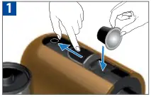 Nespresso Breville BEC300 Any control can be programmed