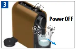 Nespresso Breville BEC300 Machines turns to Off mode