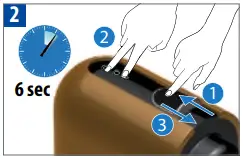 Nespresso Breville BEC300 Open slider