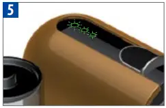Nespresso Breville BEC300 Blinking light