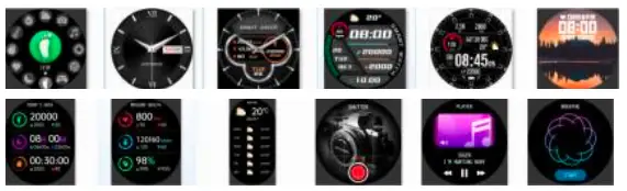 LEMONDA- CF81 -Waterproof- Smart -Watch- fig 4