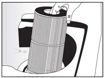 FROG @ease In Line Sanitizing System - dirty