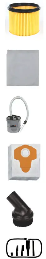 Einhell TC-VC 1815 Dry Vacuum Cleaner-2
