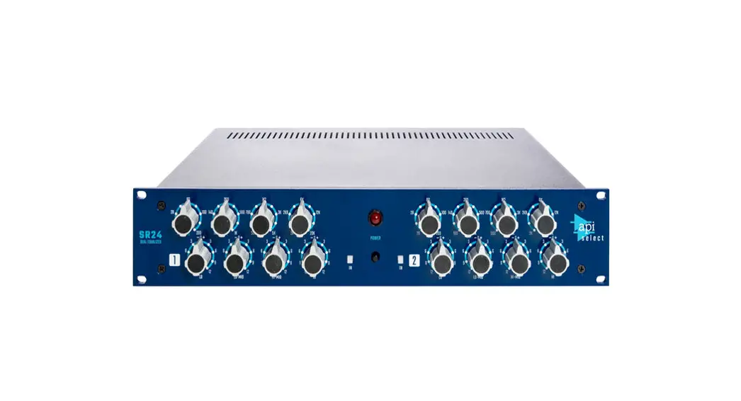 Api Select Sr24 Dual Channel Equalizer User Manual