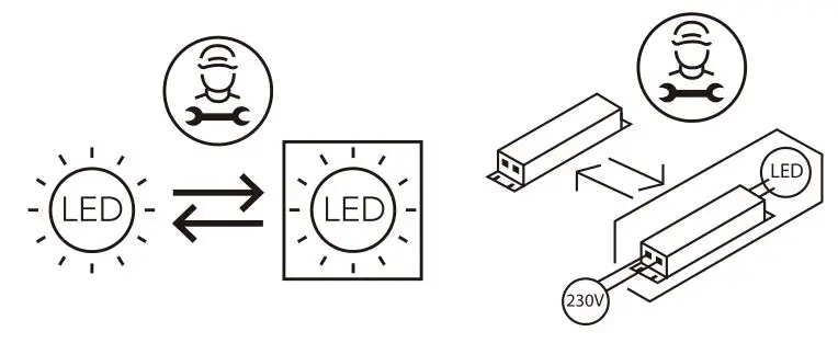 ROBUS RSN10040DAS4-04 Sonic4 Led Highbay Ip65 1-10v Dimmable 1m Flex And Swift Connector 4000k - led setting