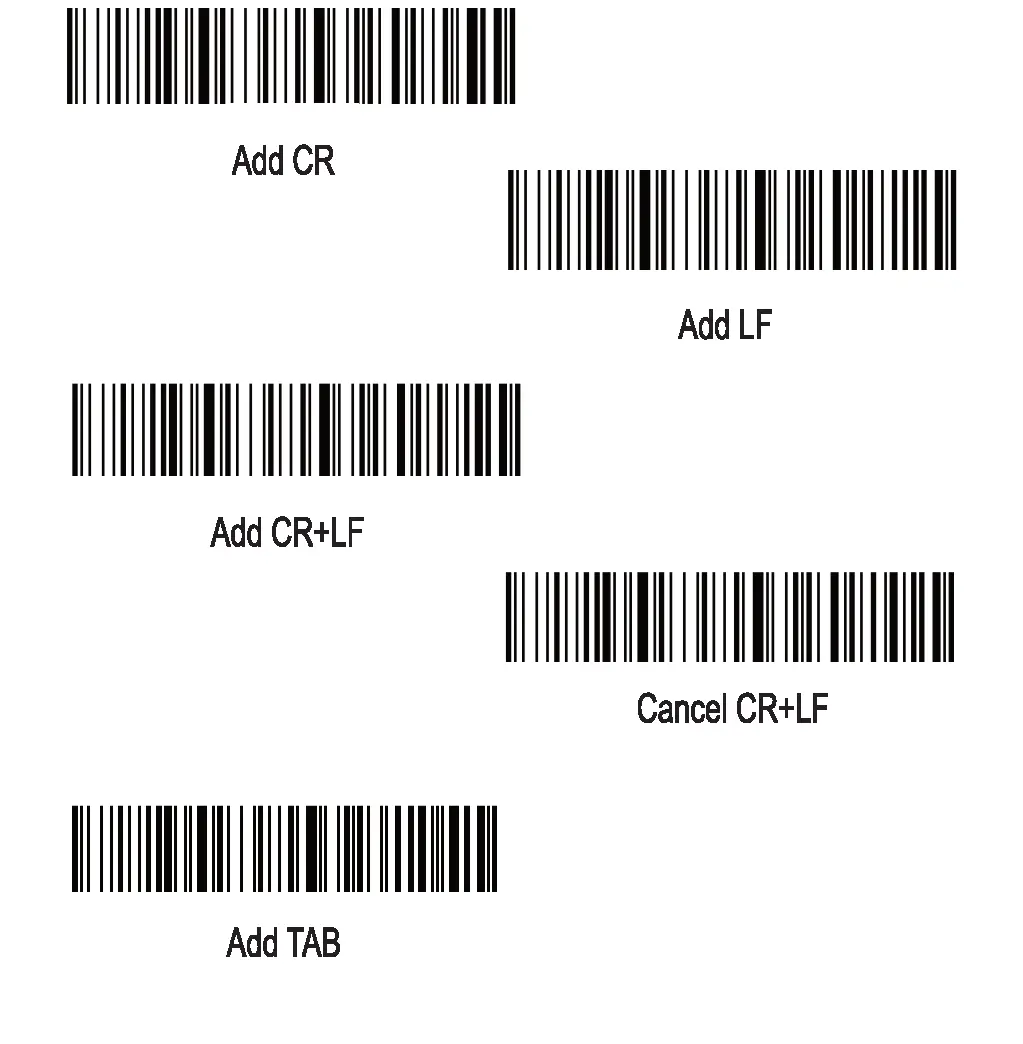 End Character Setting