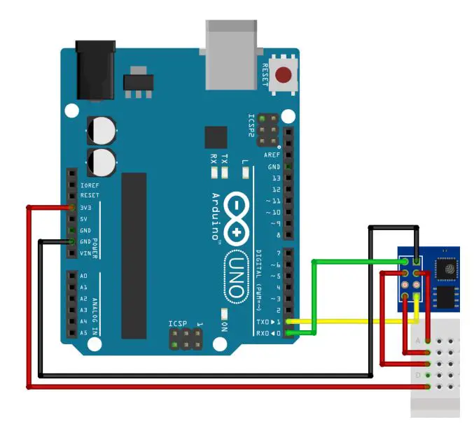 JOY-It WiFi module User Manual - Use with an Arduino Uno